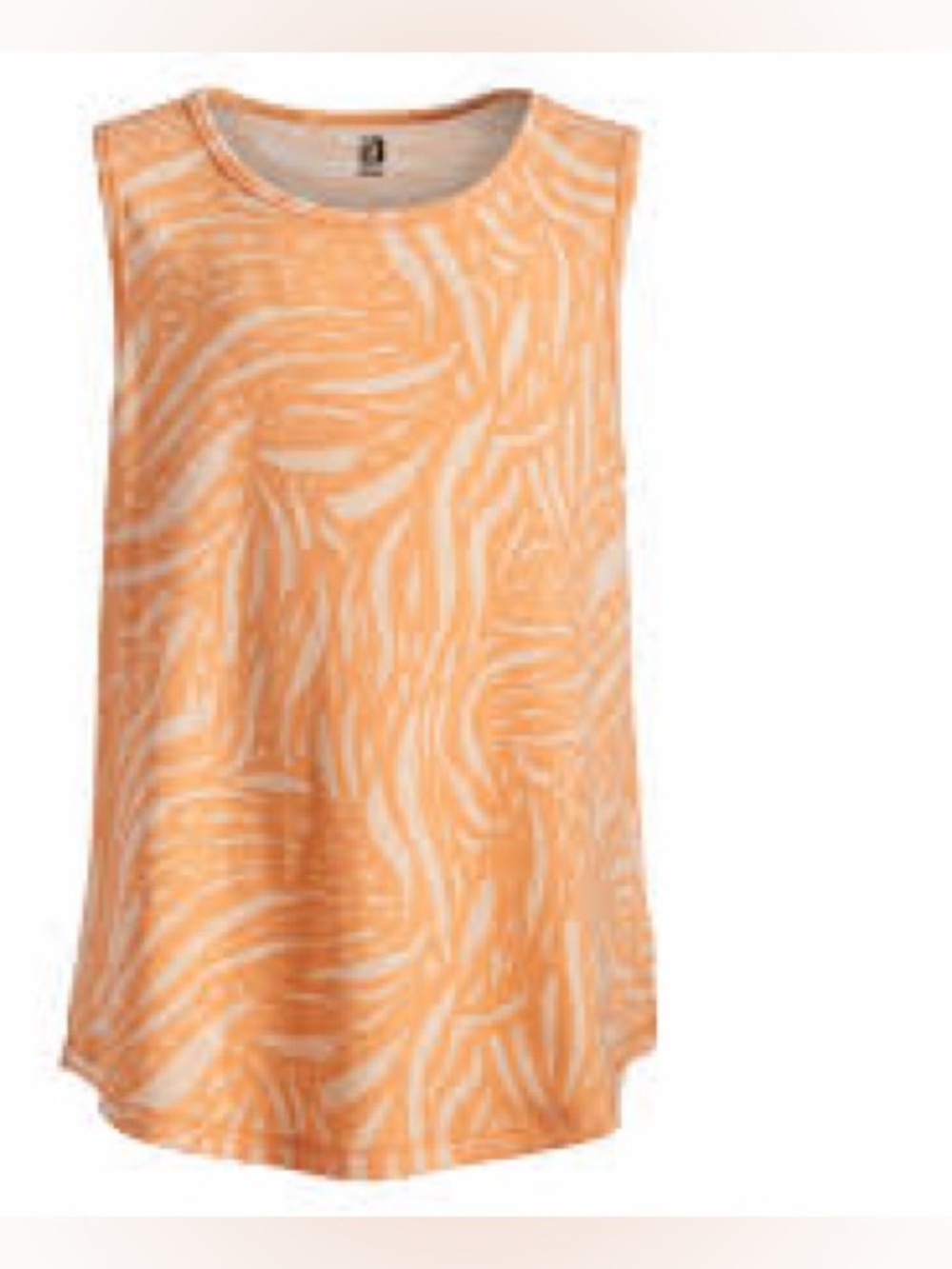 ID IDEOLOGY toddler girls Safari Tiger Print Top